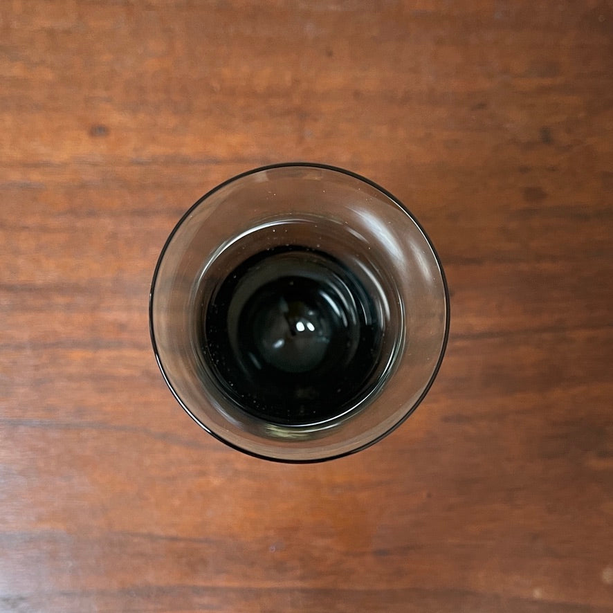 Champagne Flutes; Tivoli Blue by Carico Crystal