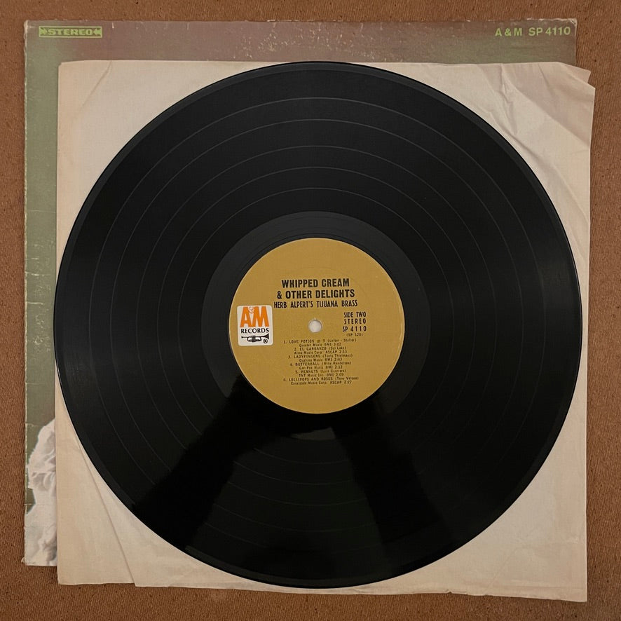 Herb Alpert's Tijuana Brass 'Whipped Cream & Other Delights' Vinyl LP SP-4110