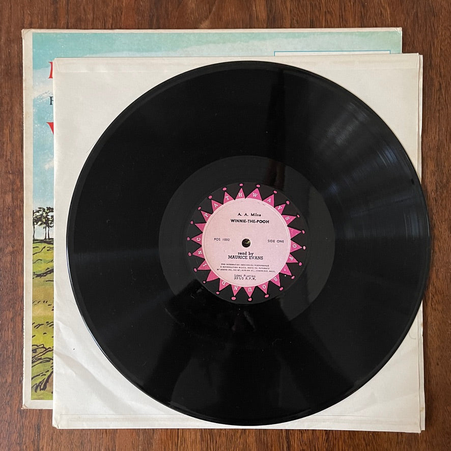 Winnie-the-Pooh' Vinyl, Read by Maurice Evans; POS-1032