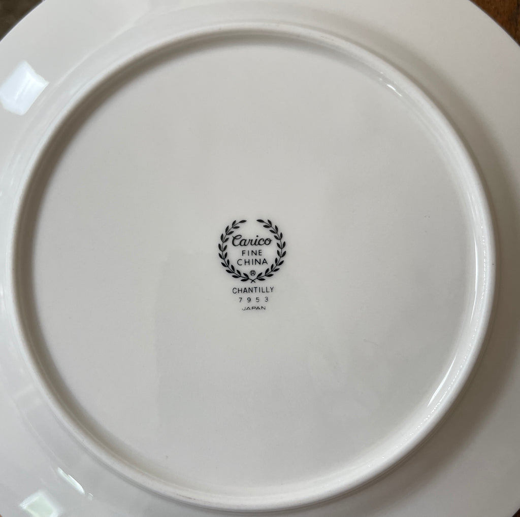 Salad Plate, CHANTILLY Pattern by Carico