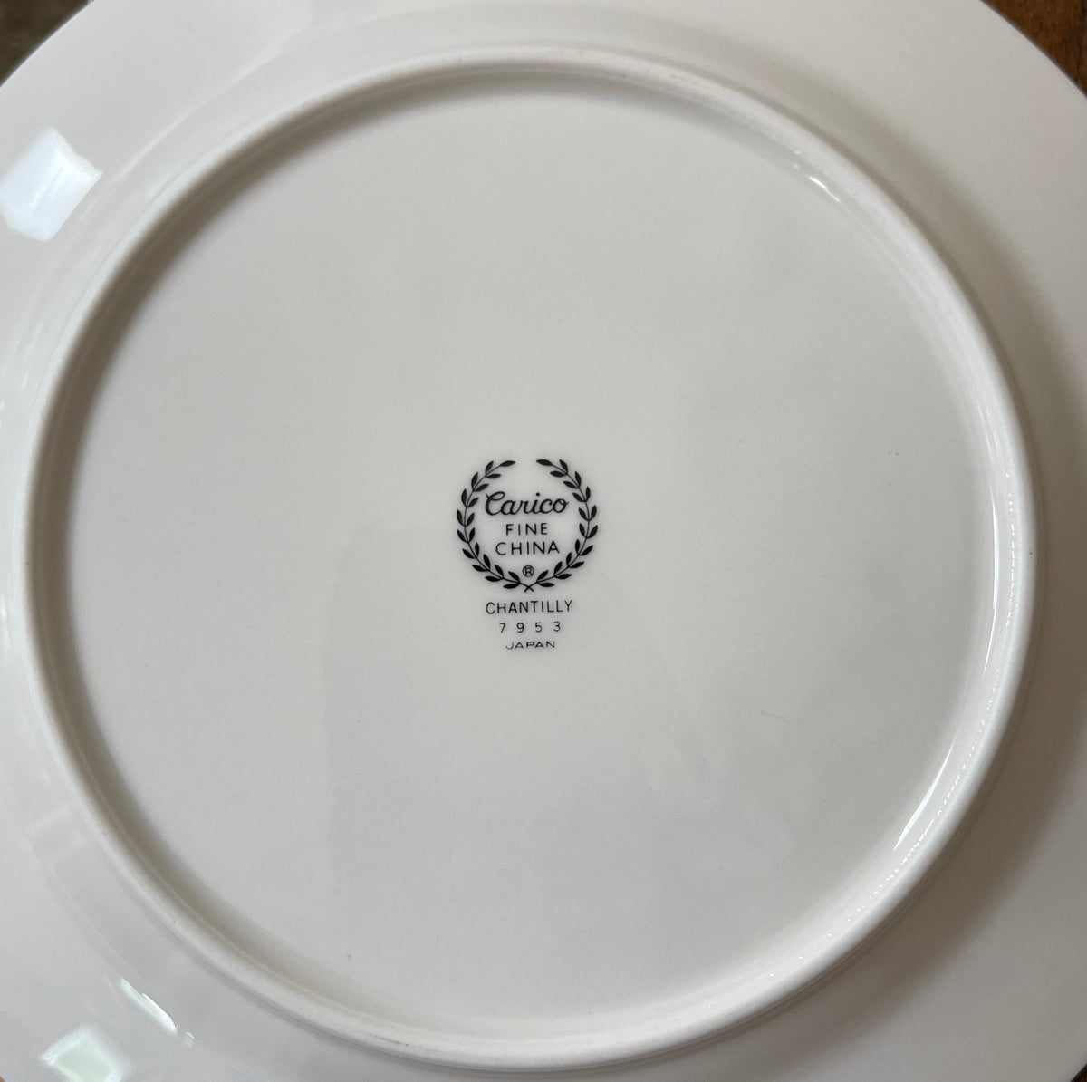 Salad Plate, CHANTILLY Pattern by Carico