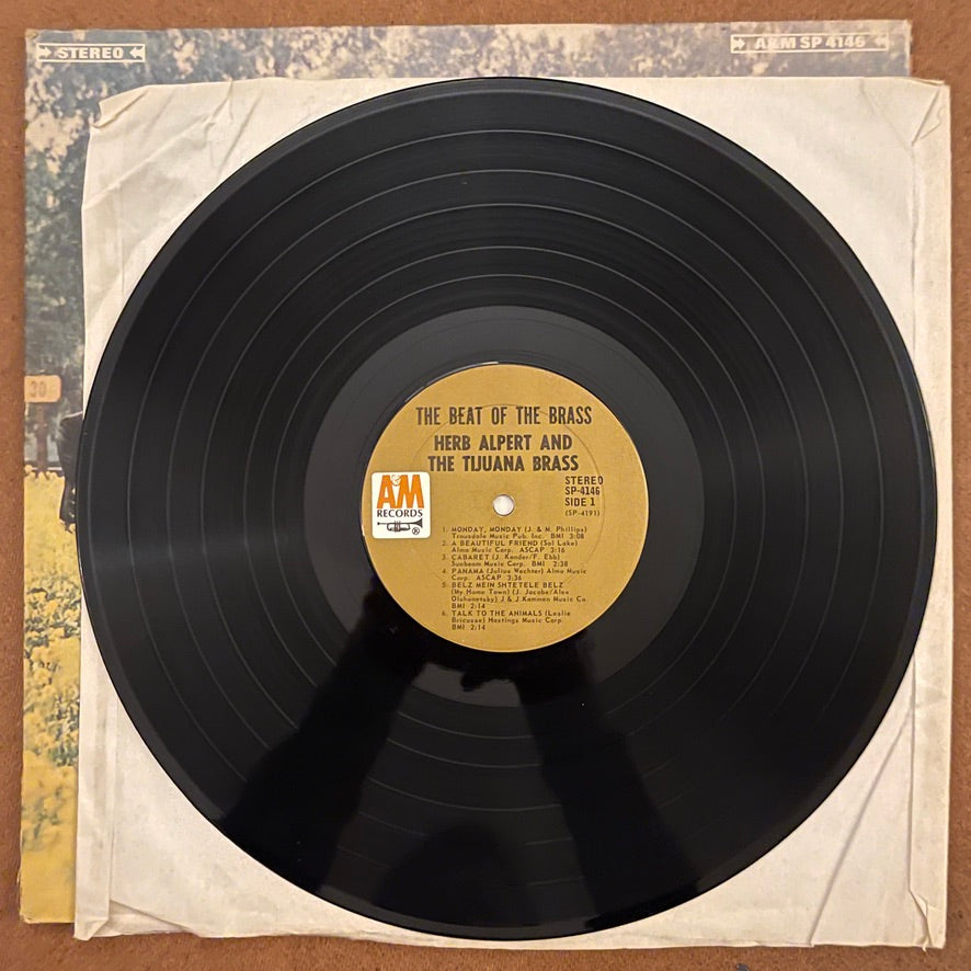 Herb Alpert's Tijuana Brass 'The Beat of the Brass' Vinyl - P-4146