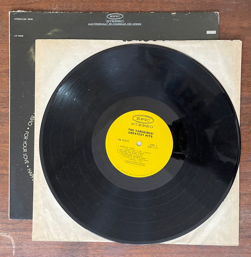 The Yardbirds 'Yardbirds Greatest Hits' Vinyl - BN-26246