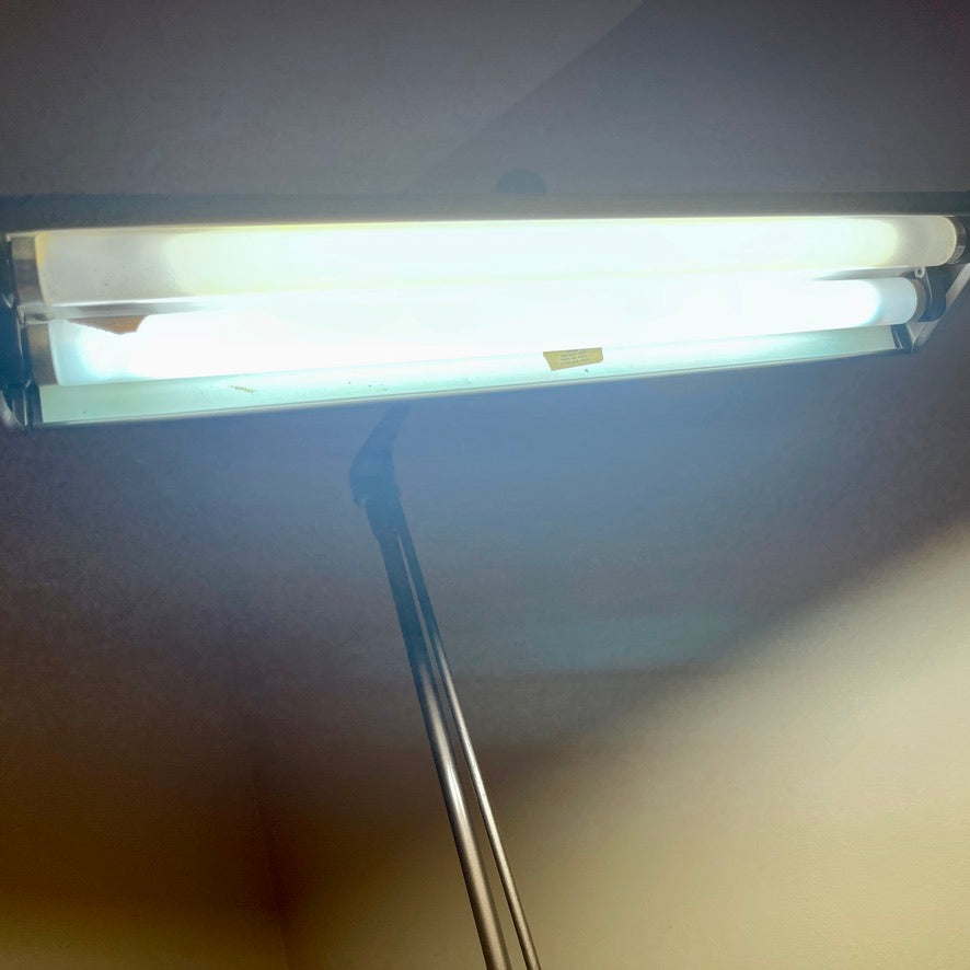 Dazor Industrial Drafting Lamp #2324-15, Bronze