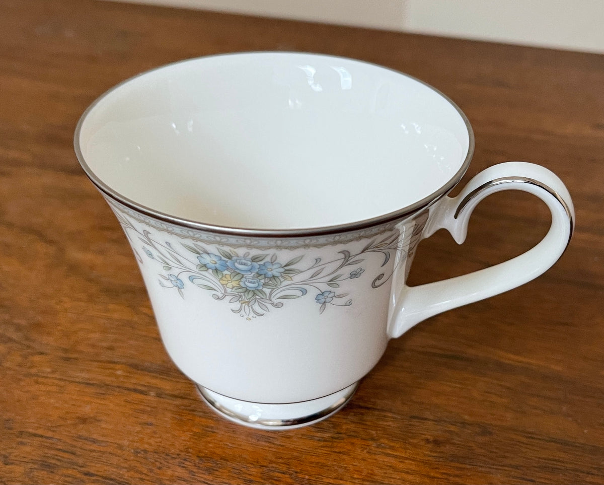 Footed Cup & Saucer, TIVOLI Pattern by Carico