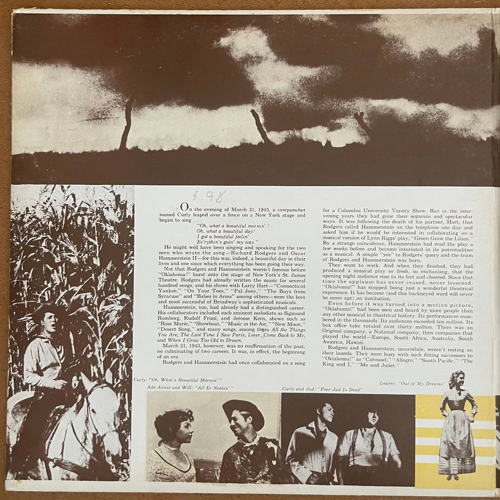 Rodgers & Hammerstein’s ‘Oklahoma!’ Soundtrack; Viny - WAO-595