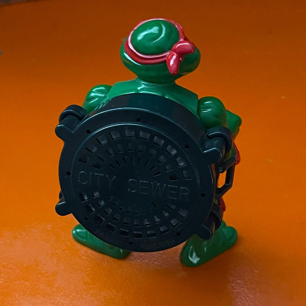 Figurine d'action "City Sewer Shell Raphael" par Playskool - 1991