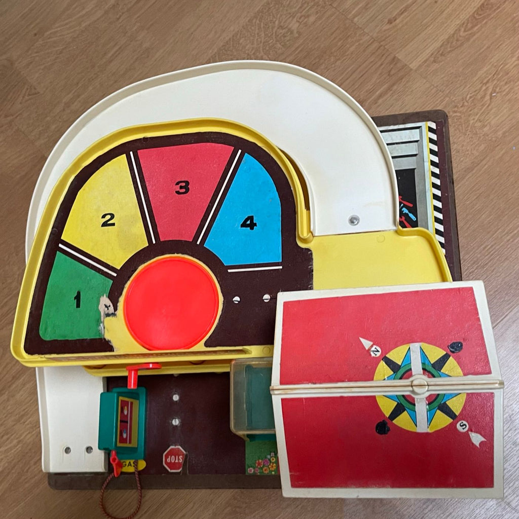Parking Ramp Play Set #930, by Fisher Price 'Little People’ - 1970