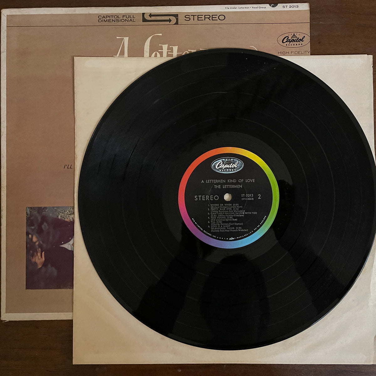 The Lettermen — 'A Lettermen Kind of Love' | Vinyl, LP, Album; ST-2013