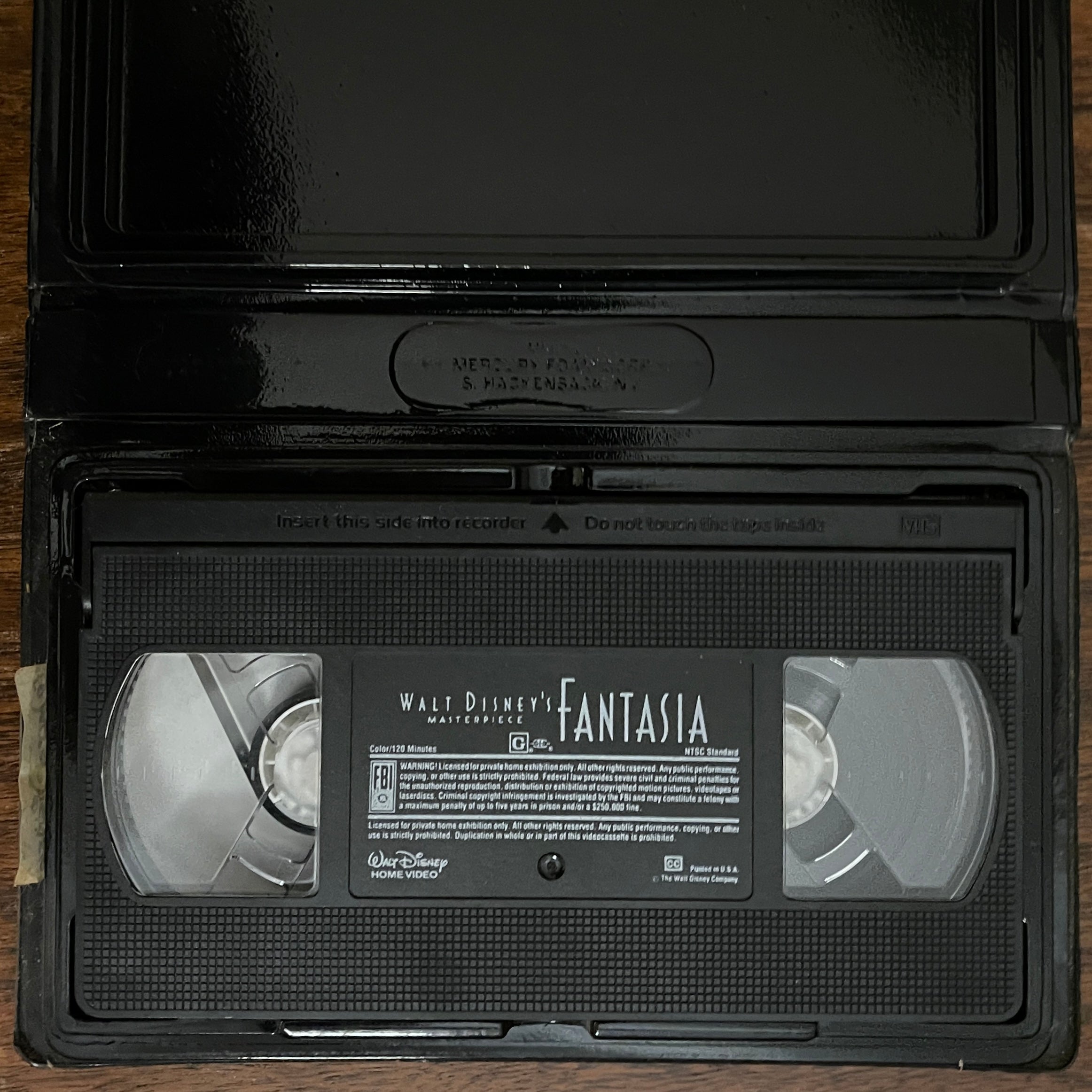 La obra maestra de Walt Disney 'Fantasía' Cassette VHS - 1991