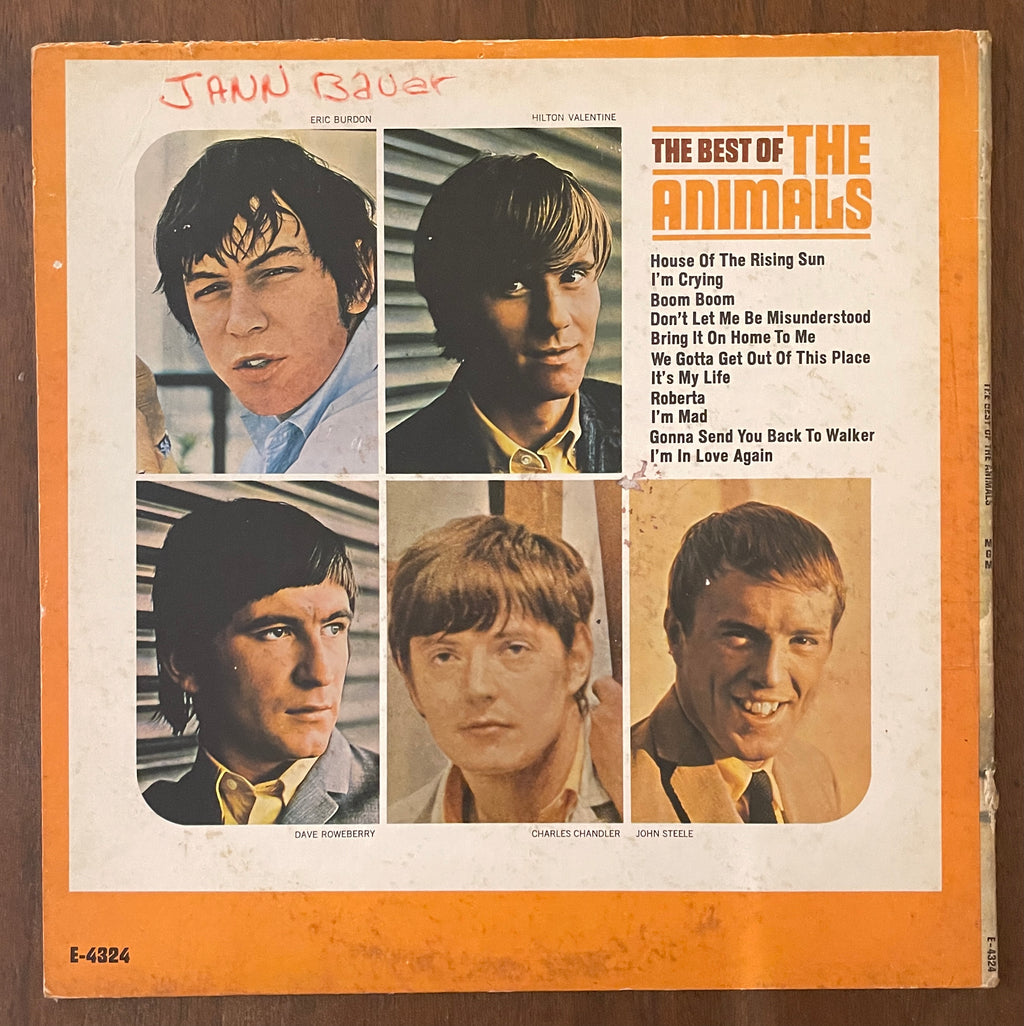 The Animals! ‘The Best of the Animals!’ Vinyl, E-4324