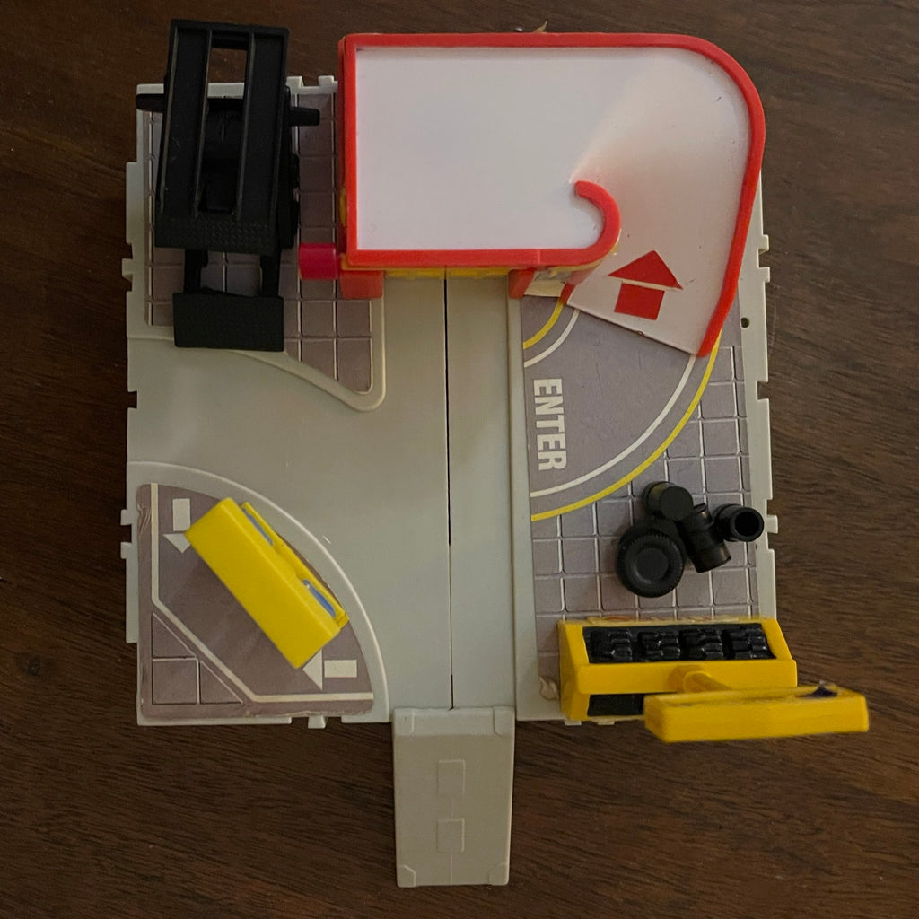 Micro Machines 'Service Station' Set, from 'GALOOB's Travel Cities' - 1988