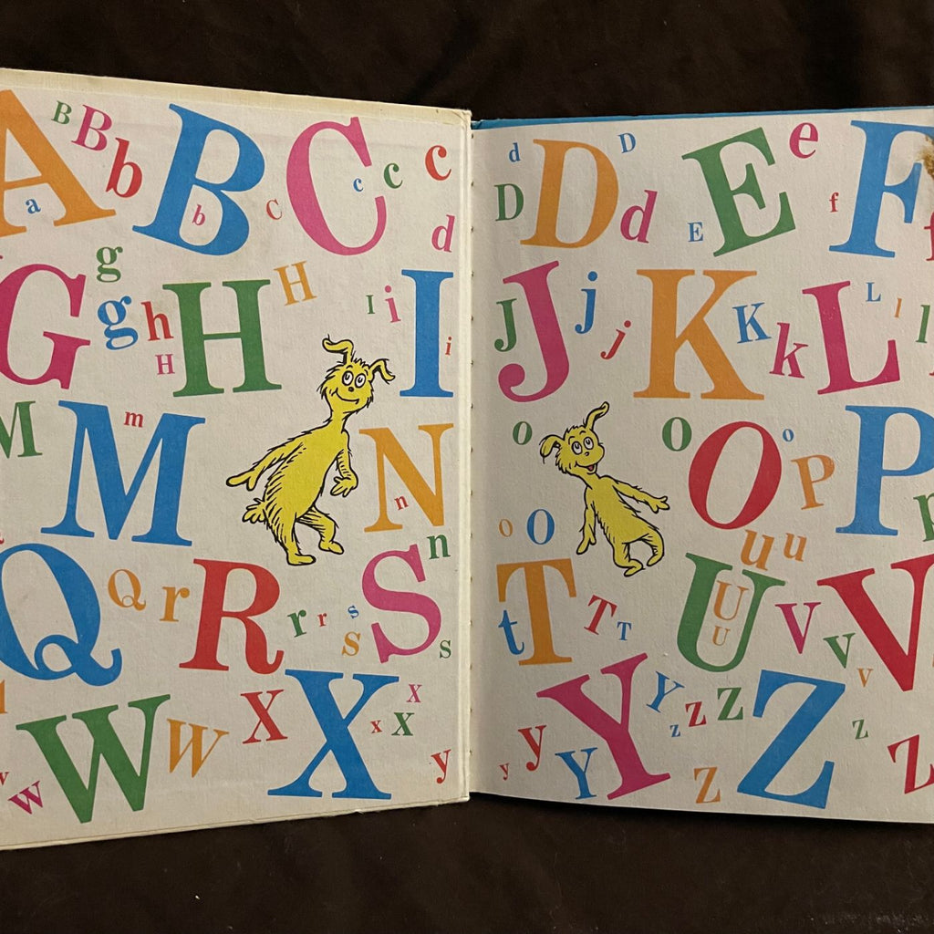 'Dr. Seuss's ABC' by Dr. Seuss; Hardcover | Random House- 1E1F