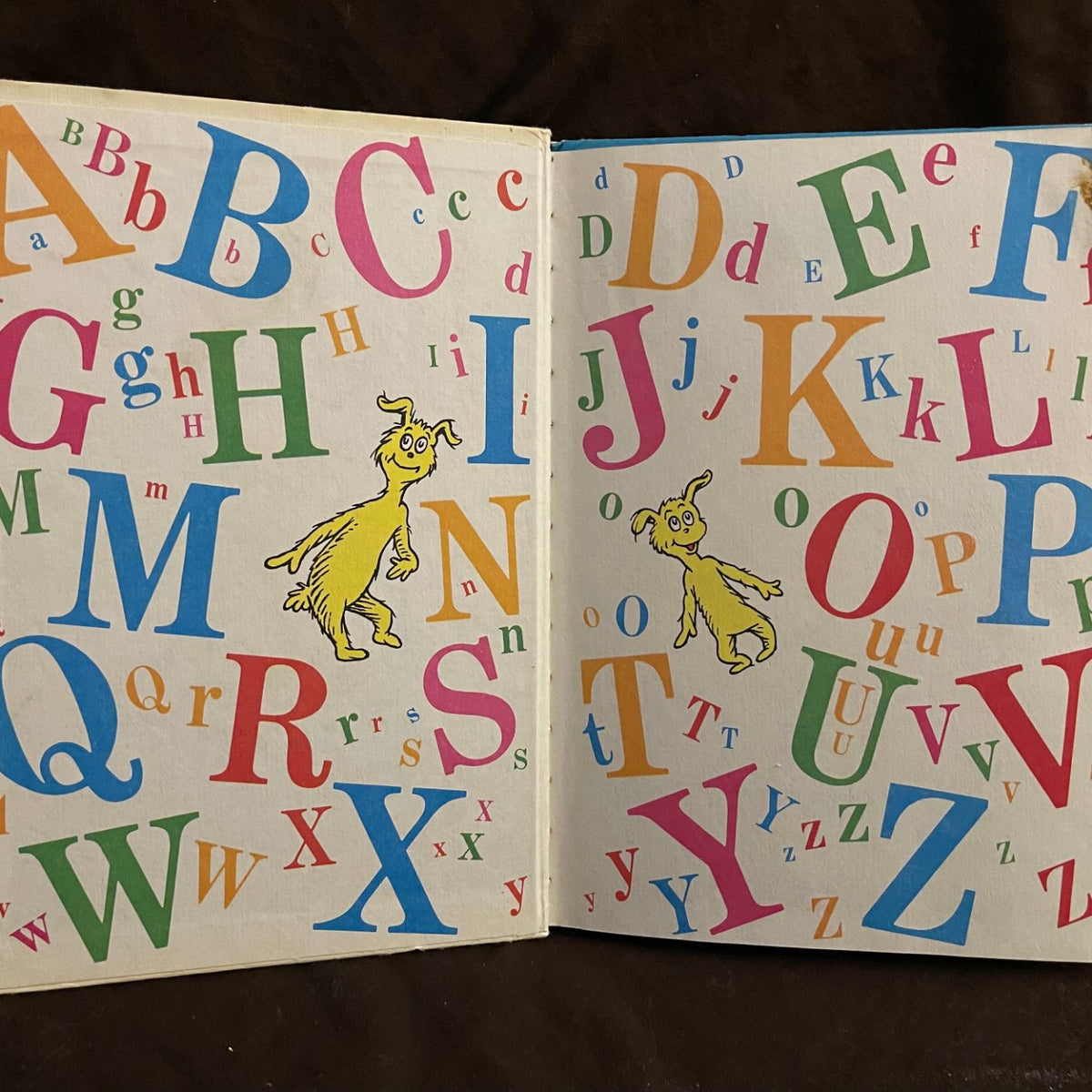 'Dr. Seuss's ABC' by Dr. Seuss; Hardcover | Random House- 1E1F