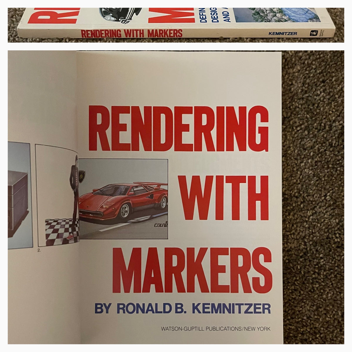 Ronald B. Kemnitzer, 'Rendering With Markers', Artisty -1983