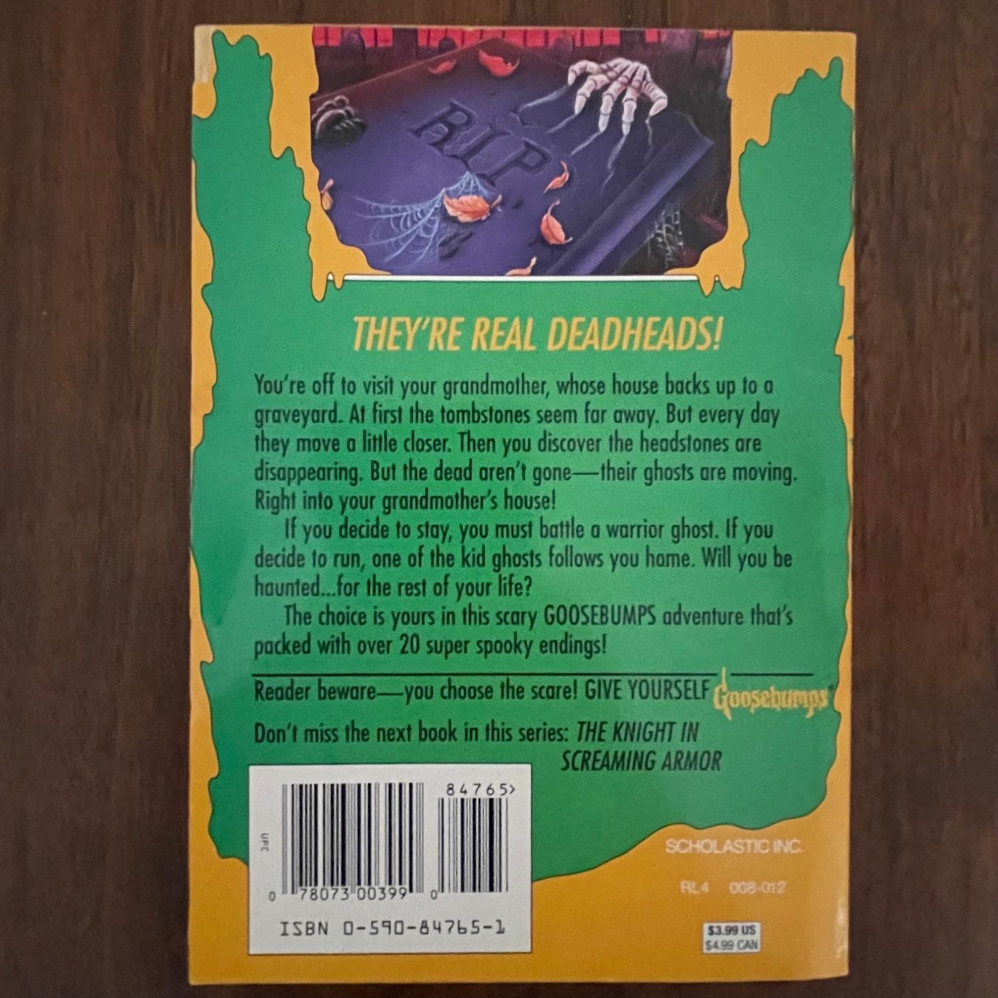 Give Yourself Goosebumps #8 'The Curse of the Creeping Coffin'