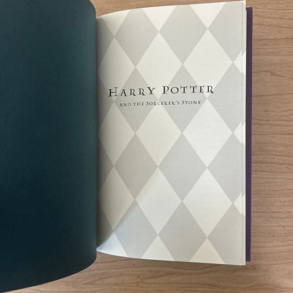 JK Rowling 'Harry Potter and the Sorcerer's Stone' 1st Print/1st US Ed/ HC - 1998