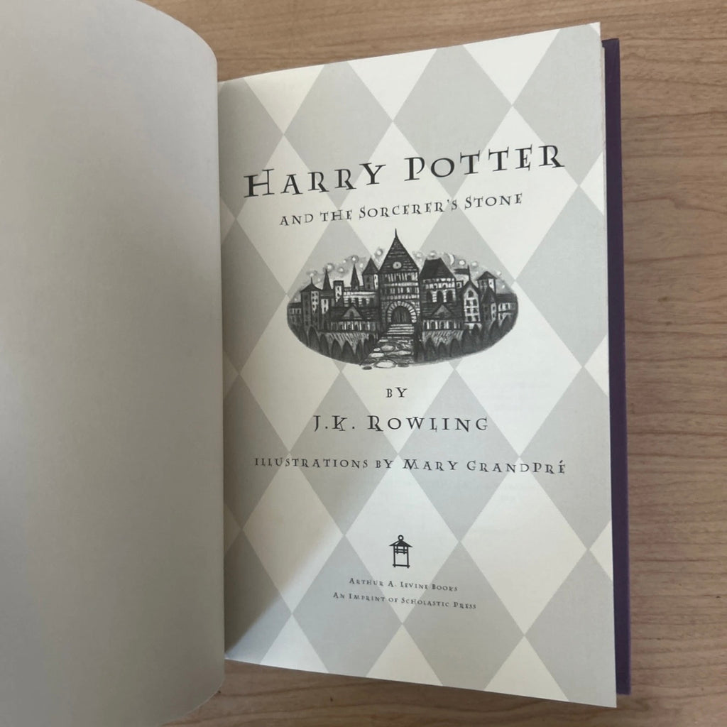 JK Rowling 'Harry Potter and the Sorcerer's Stone' 1st Print/1st US Ed/ HC - 1998