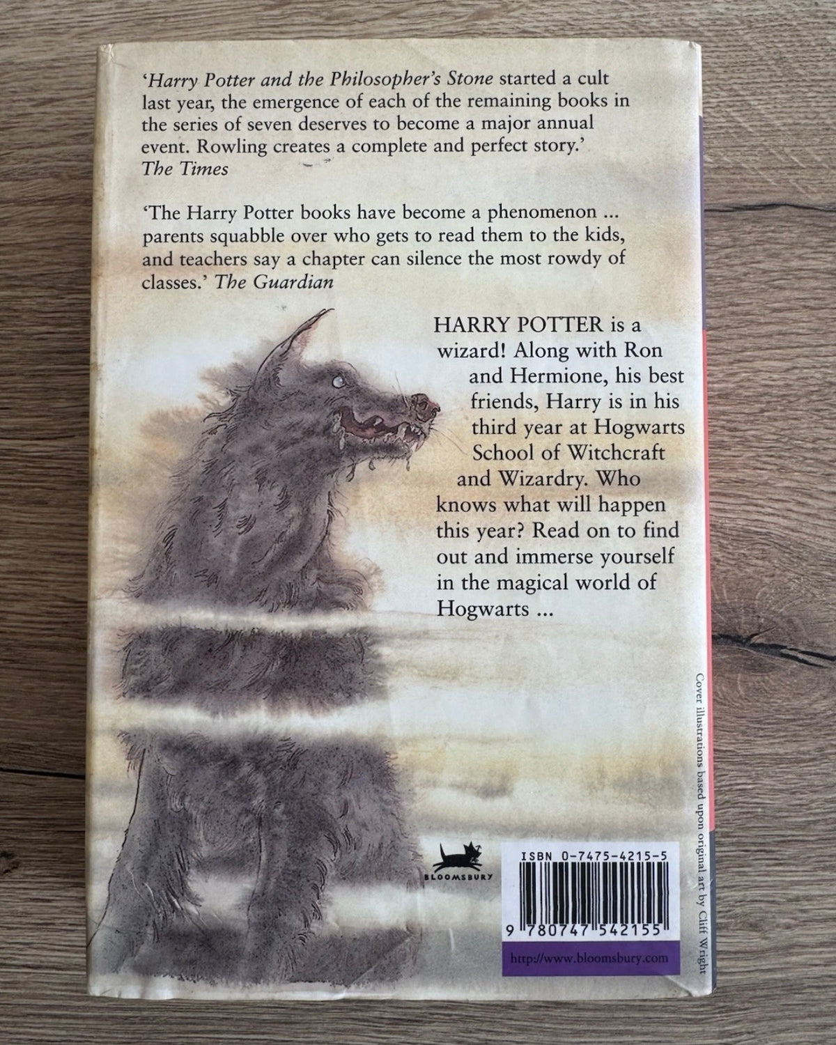 JK Rowling 'Harry Potter and the Prisoner of Azkaban' UK 1st Edition/1st Print; HC 1999