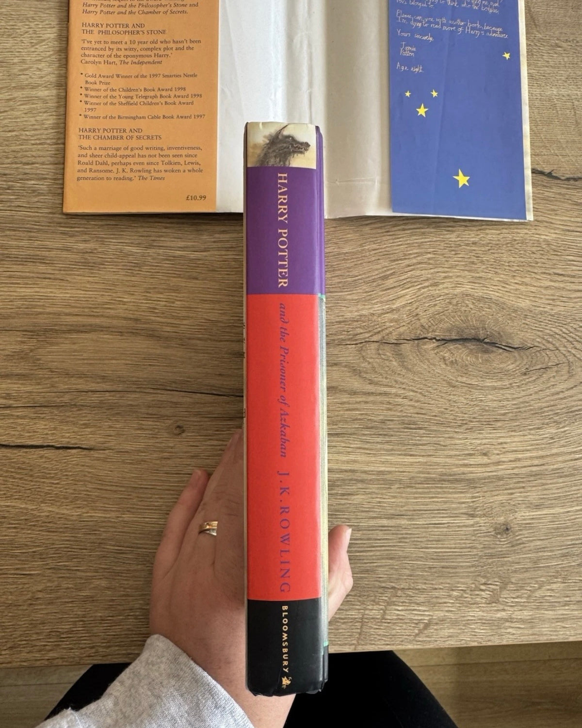 JK Rowling 'Harry Potter and the Prisoner of Azkaban' UK 1st Edition/1st Print; HC 1999