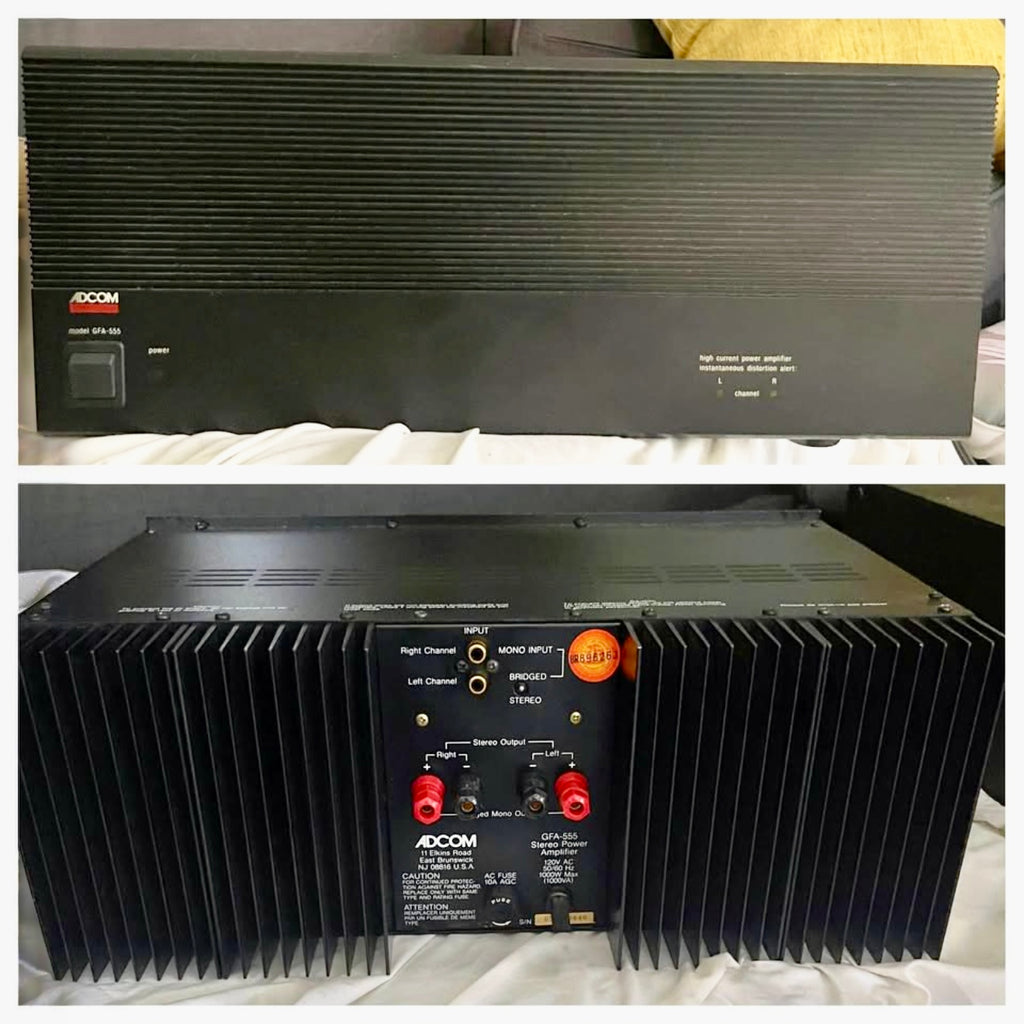 ADCOM GFA-555 Stereo Power Amplifier - Black