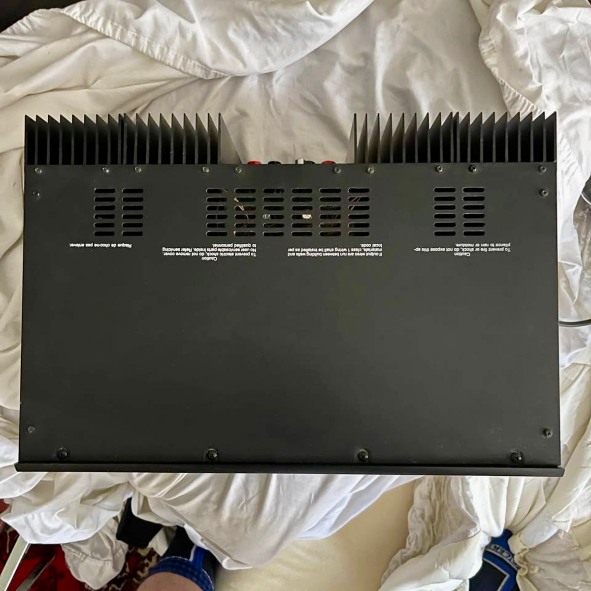 ADCOM GFA-555 Stereo Power Amplifier - Black