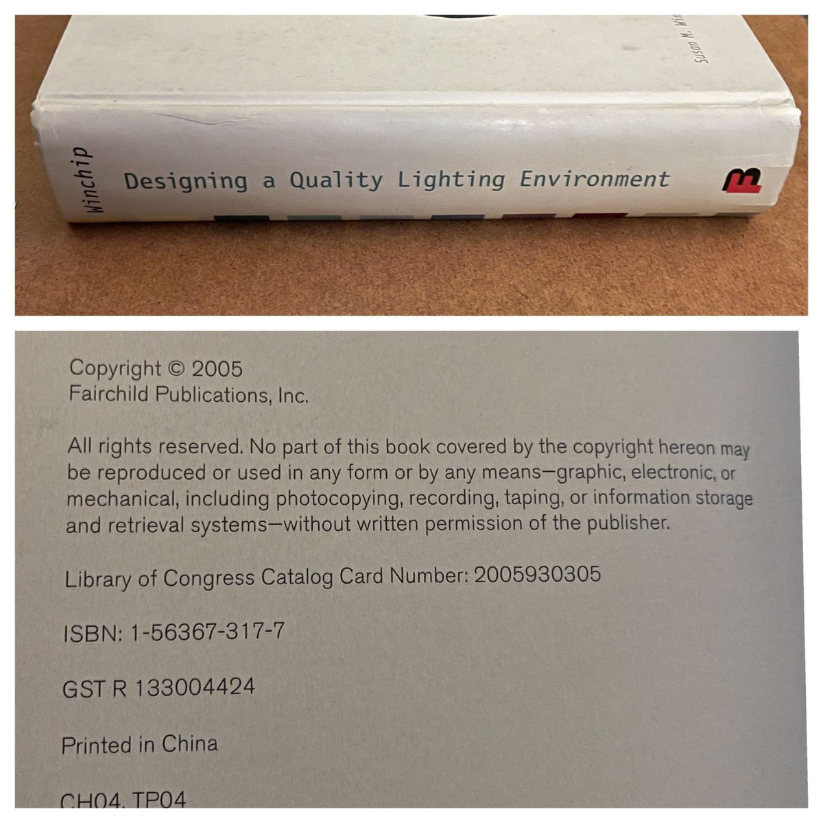 Susan Winchip, 'Designing A Quality Lighting Environment'; Interior Design - 2005