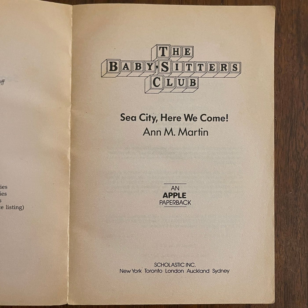 BSC Superespecial n.º 10: "¡Ciudad del Mar, allá vamos!"; Ann M.