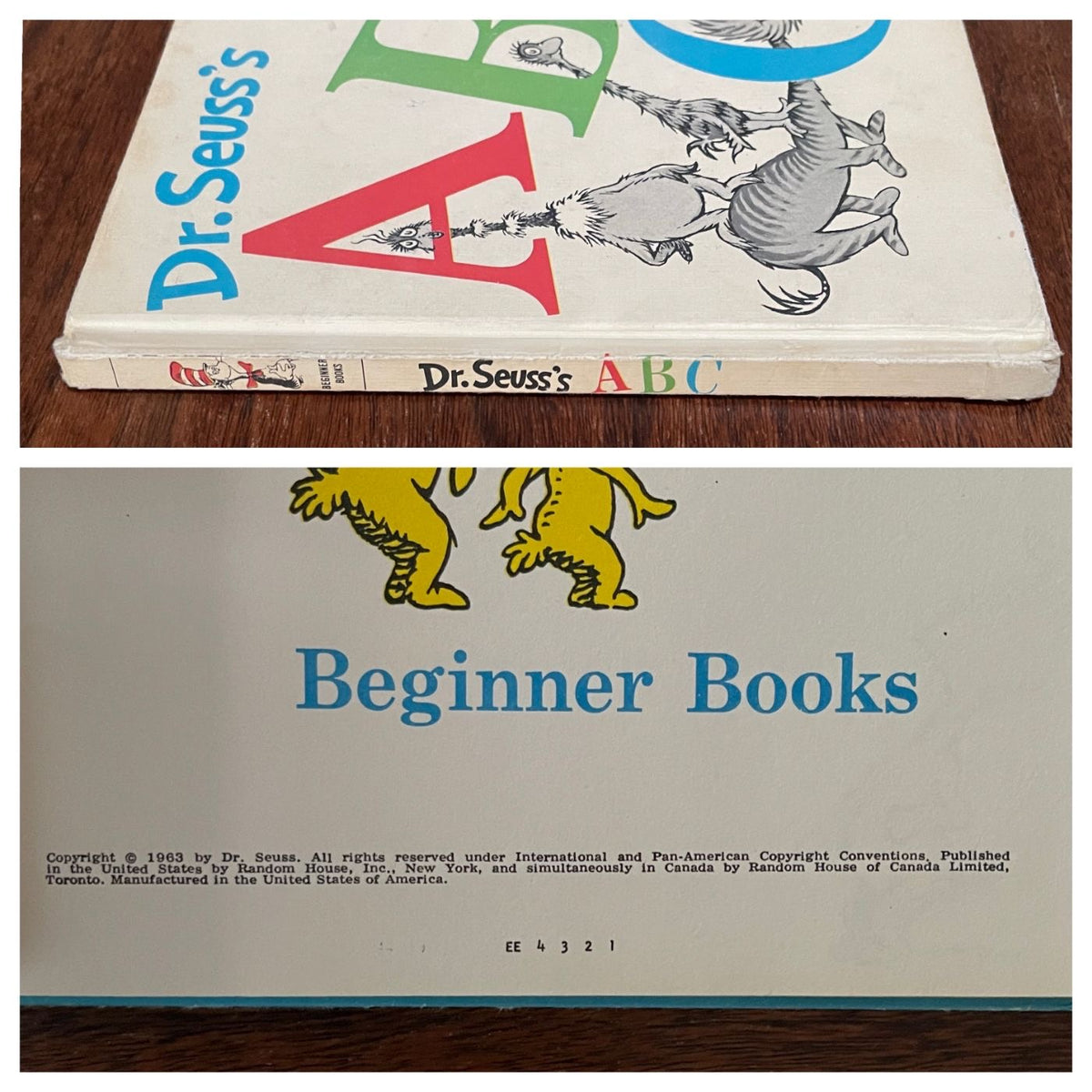 'Dr. Seuss's ABC' by Dr. Seuss; Hardcover | Random House- 1E1F