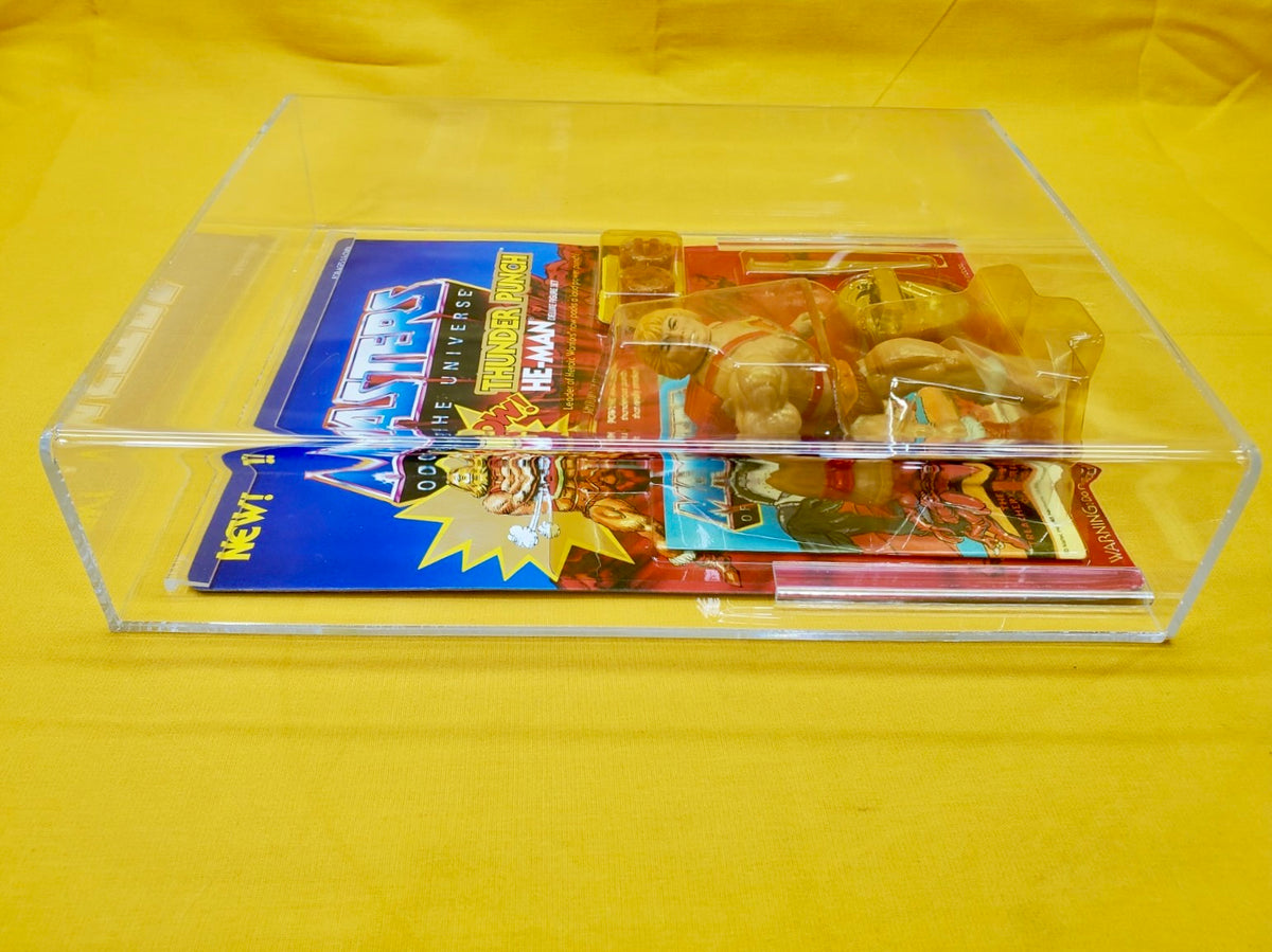 Figurine articulée Thunder Punch Musclor MOTU de 1985 – Neuve, scellée, sans trou d'accroche