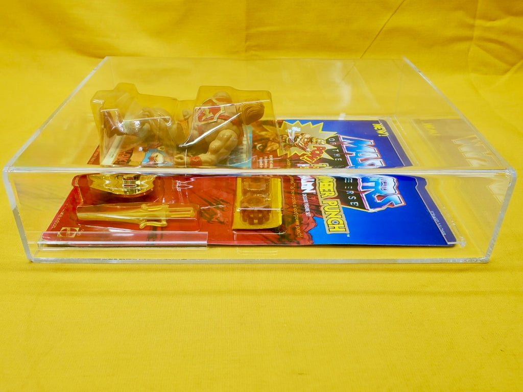 Figurine articulée Thunder Punch Musclor MOTU de 1985 – Neuve, scellée, sans trou d'accroche