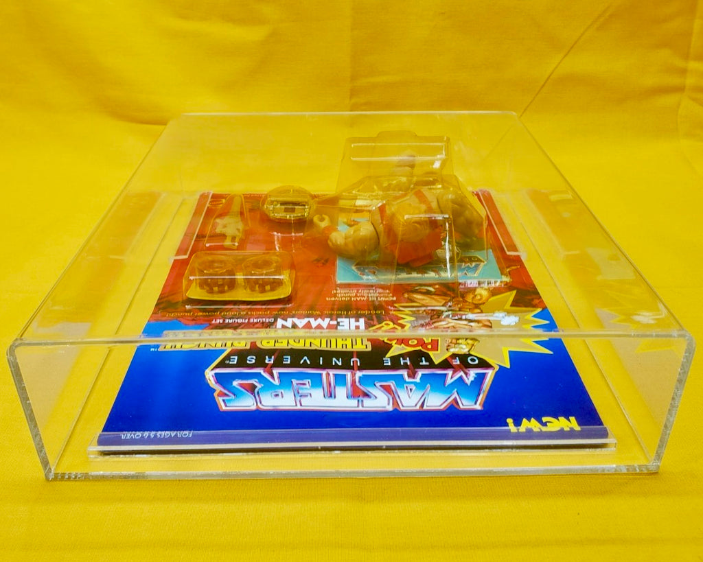 Figurine articulée Thunder Punch Musclor MOTU de 1985 – Neuve, scellée, sans trou d'accroche