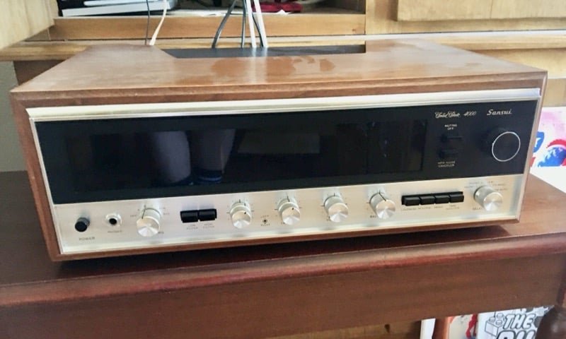 Amplificateur-tuner stéréo AM/FM SANSUI Solid State 4000